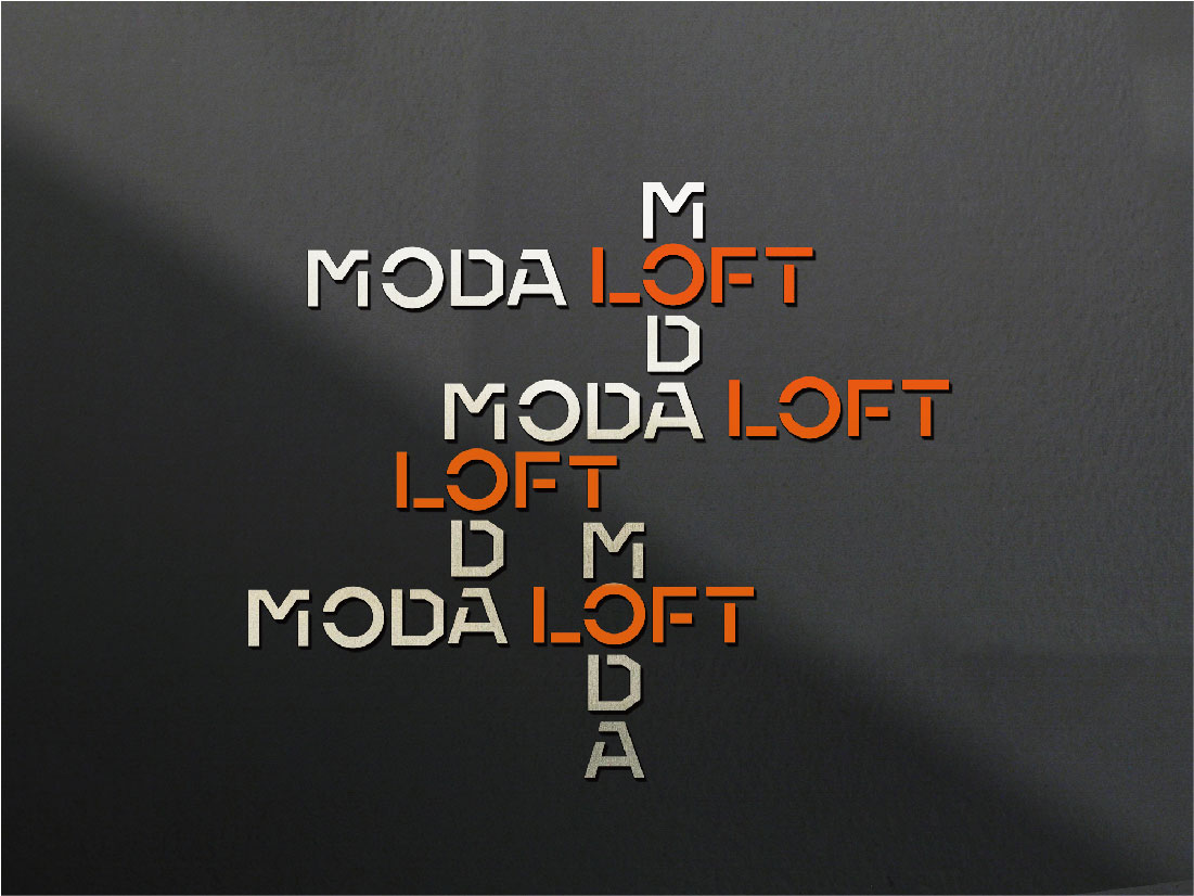 moda loft字体设计